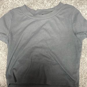 A gray top, size large, from shein, in good condition